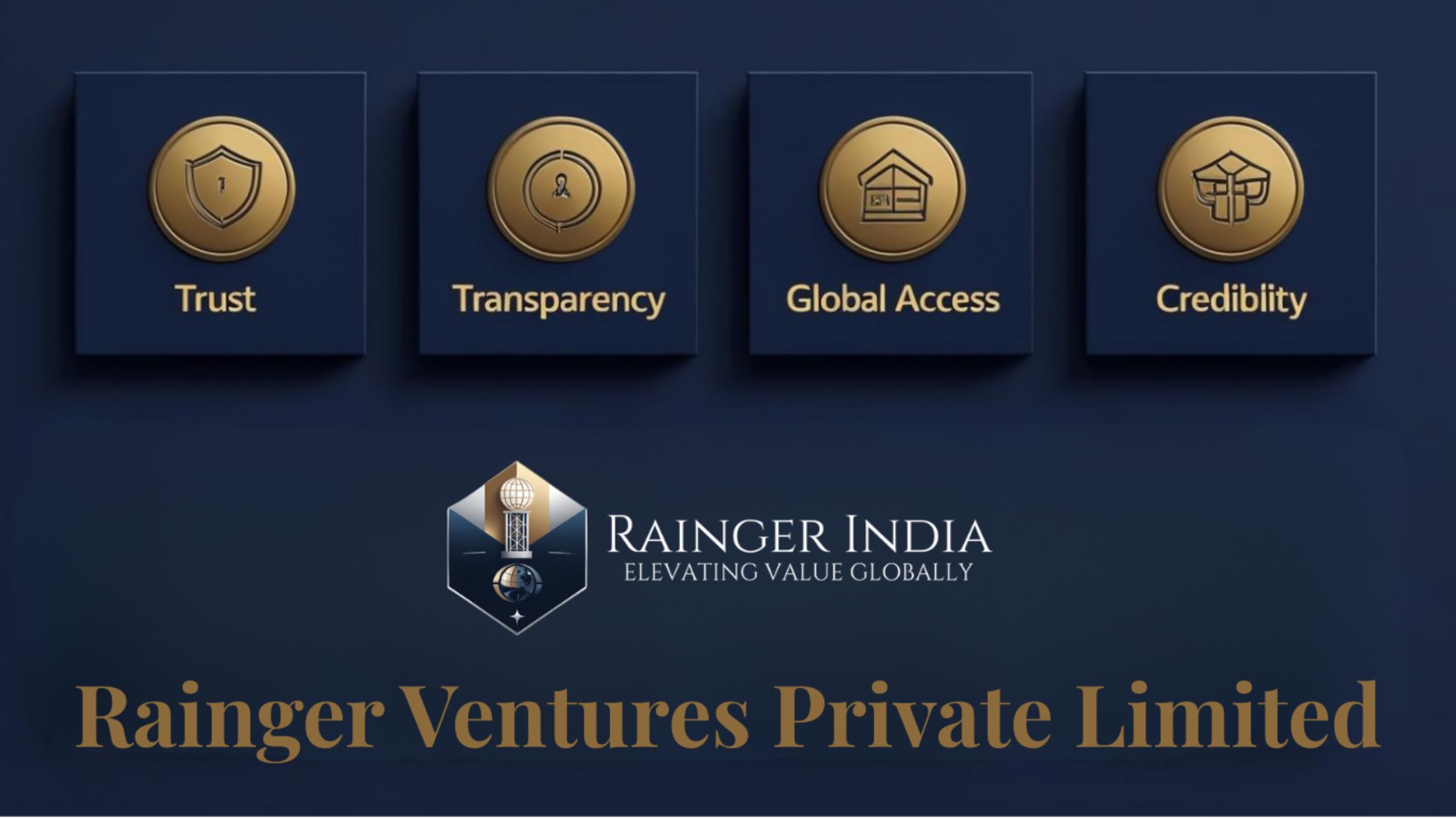Rainger India Credentials – Rainger Ventures Private Limited - Trusted Exporters from India, Global exports Company, Reliable HR Outsourcing, Luxury Real Estate, Ethnic Jewellery Sets, Handmade Home Décor